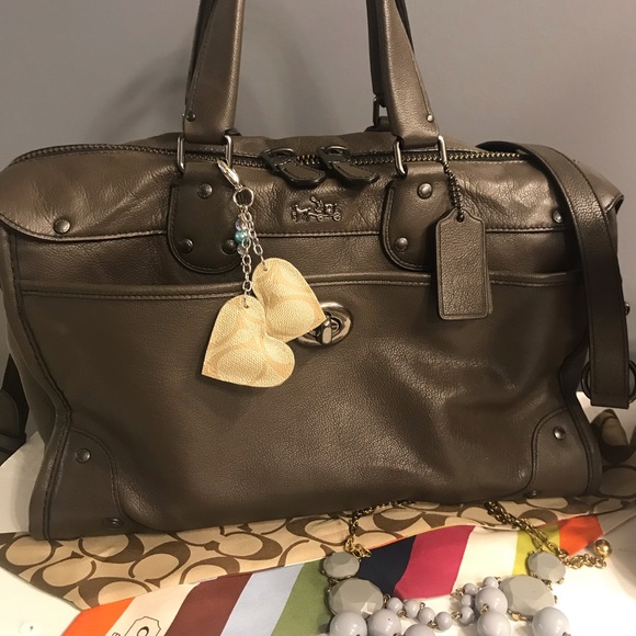 Coach | Bags | Dark Brown Coach Leather Rhyder | Poshmark
